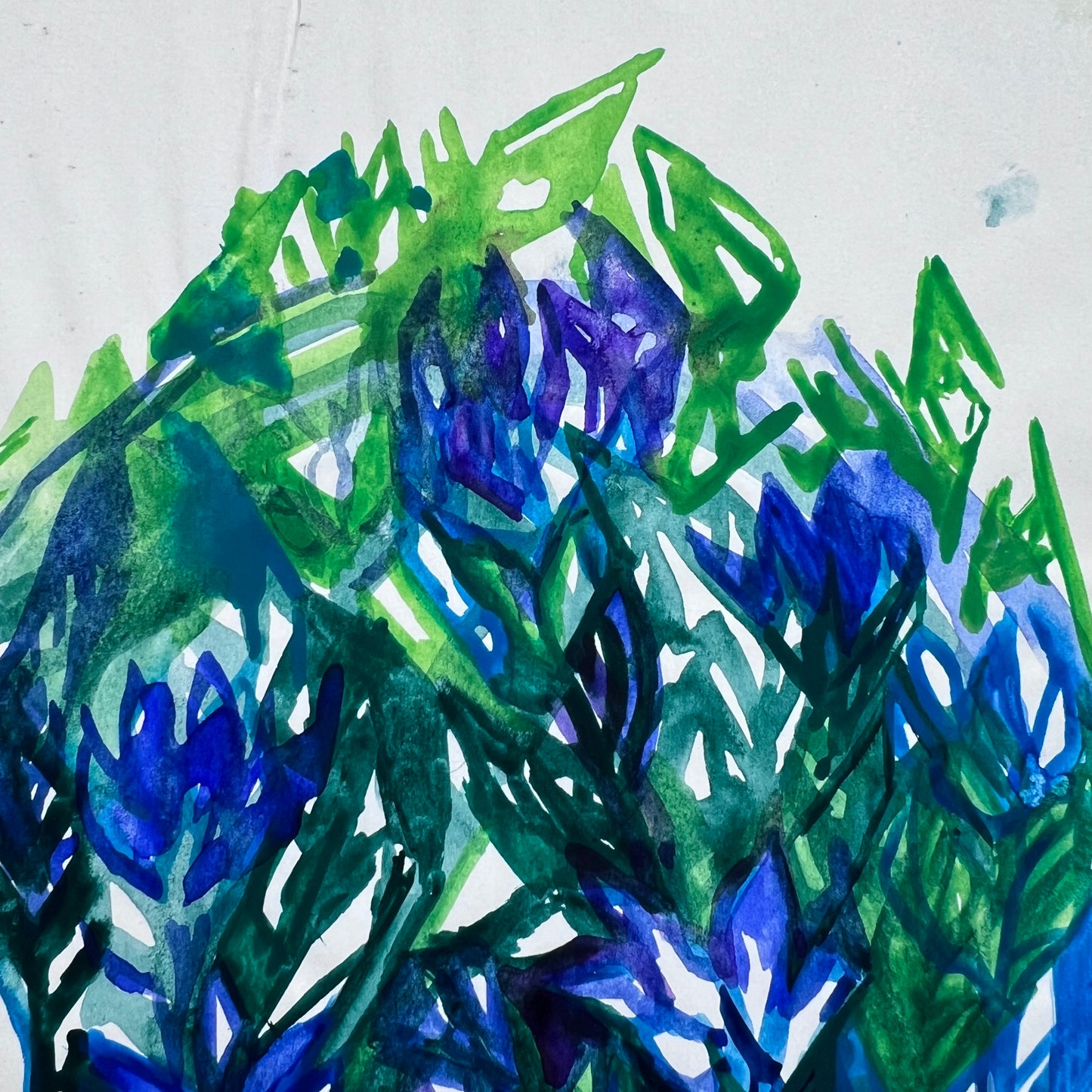 Sketchbook Watercolor Floral Pages