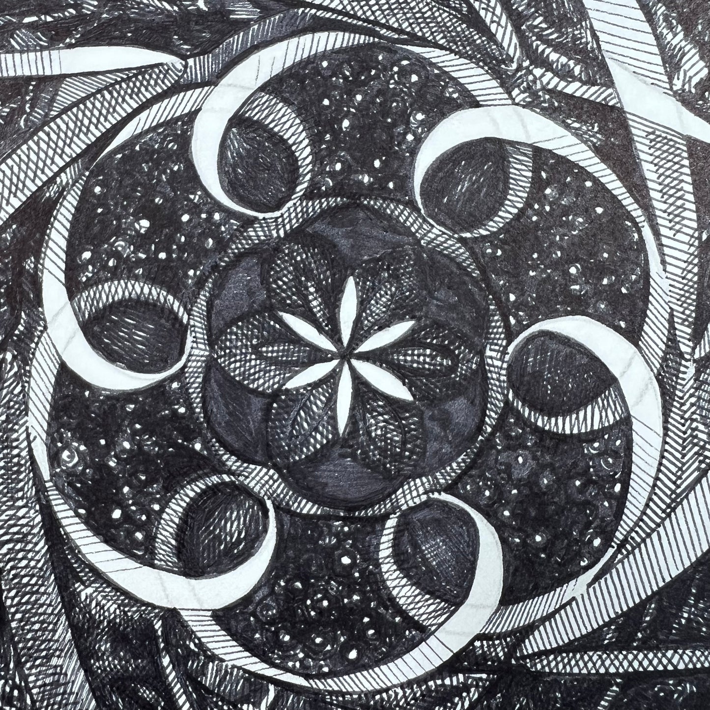 Original Star Spirograph Illustration