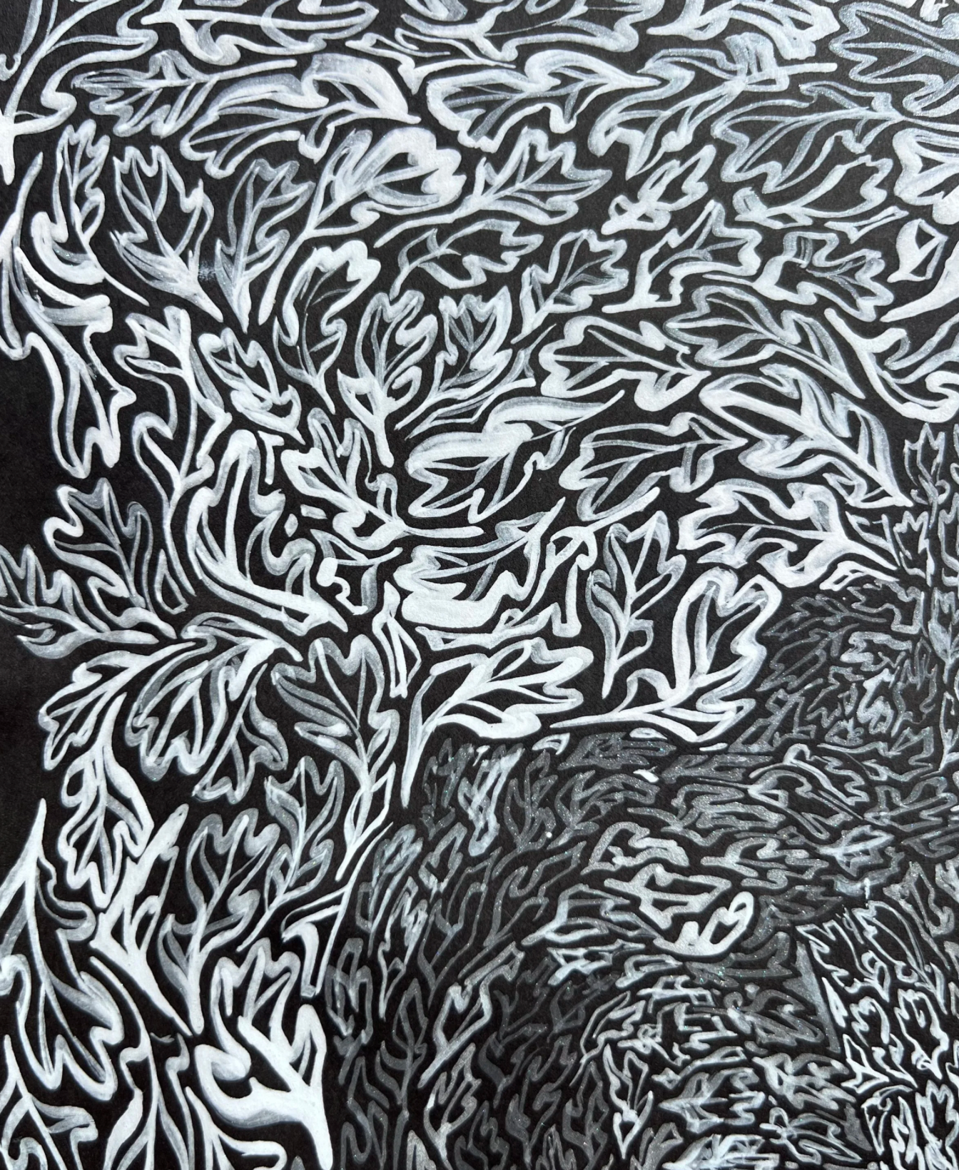 Leaves Spinning