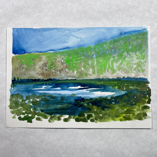 Pond Plein Air Study
