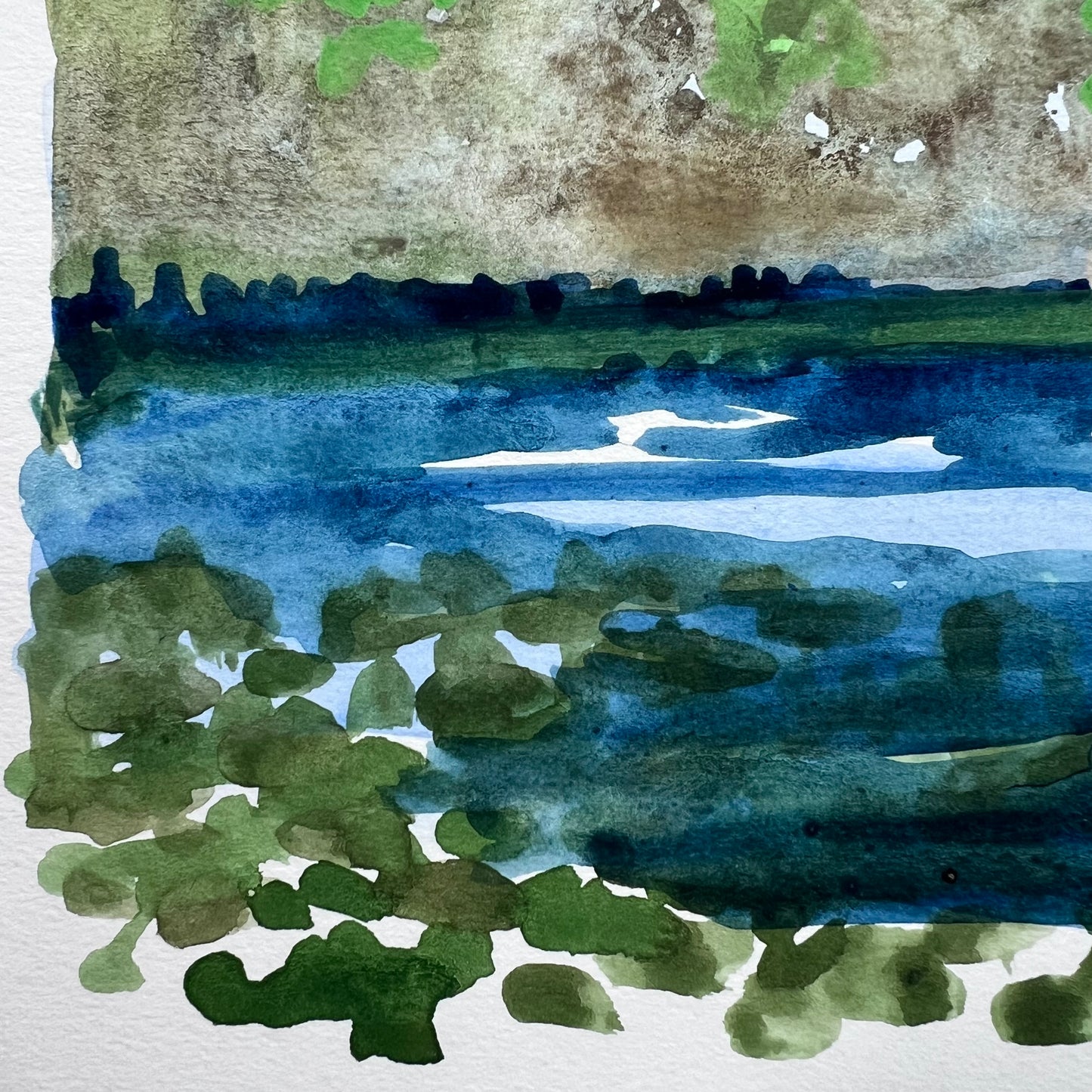 Pond Plein Air Study