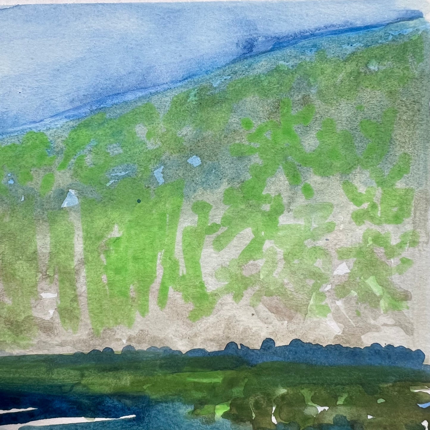 Pond Plein Air Study