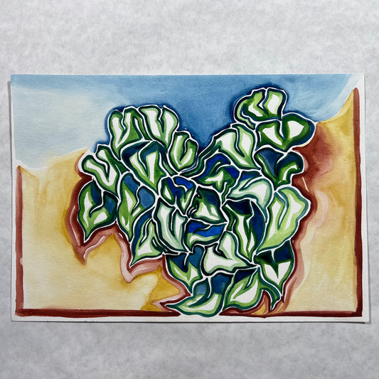 Leaves Heart Illustration