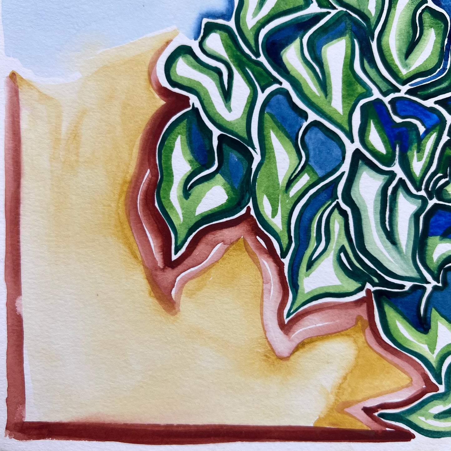 Leaves Heart Illustration