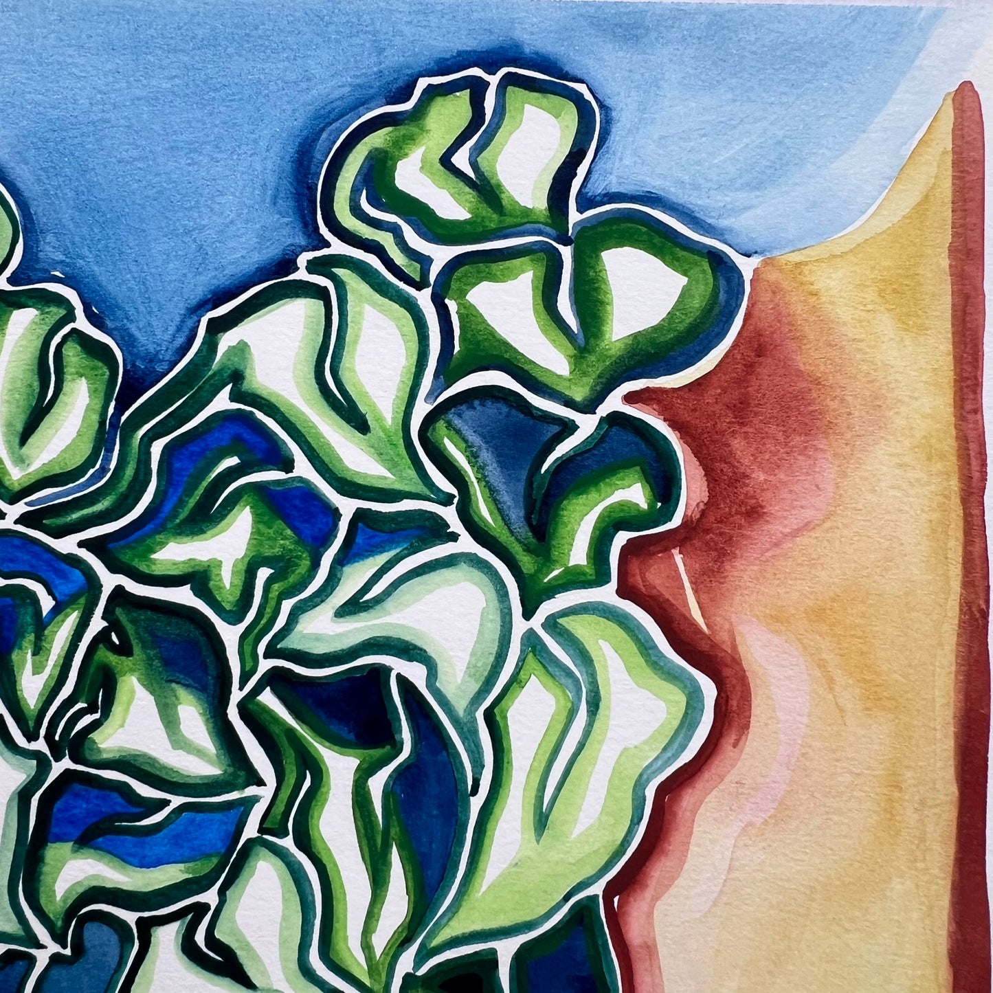 Leaves Heart Illustration