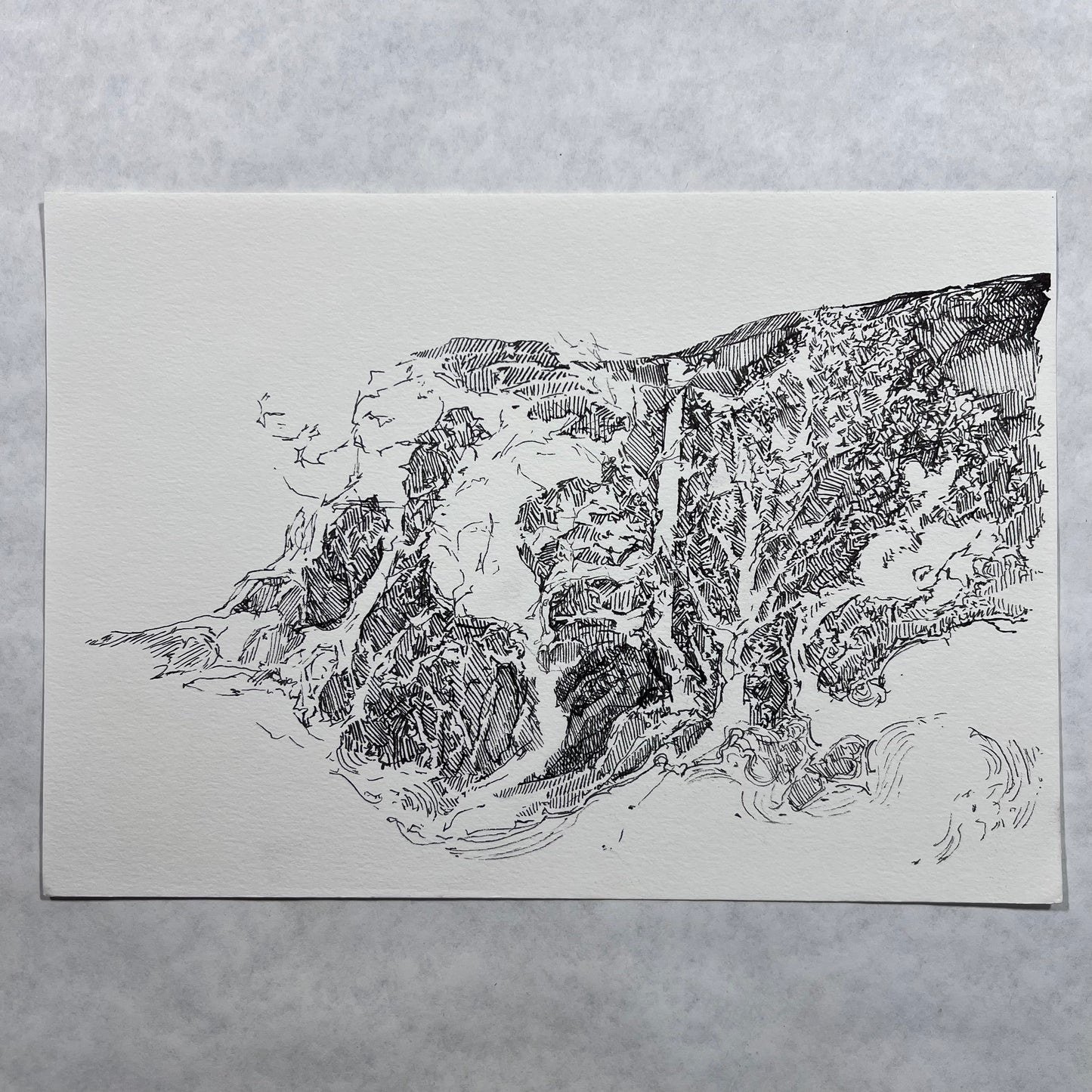 Landscape Abstraction Illustration