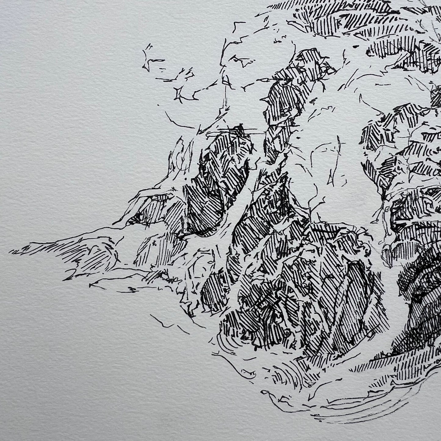 Landscape Abstraction Illustration