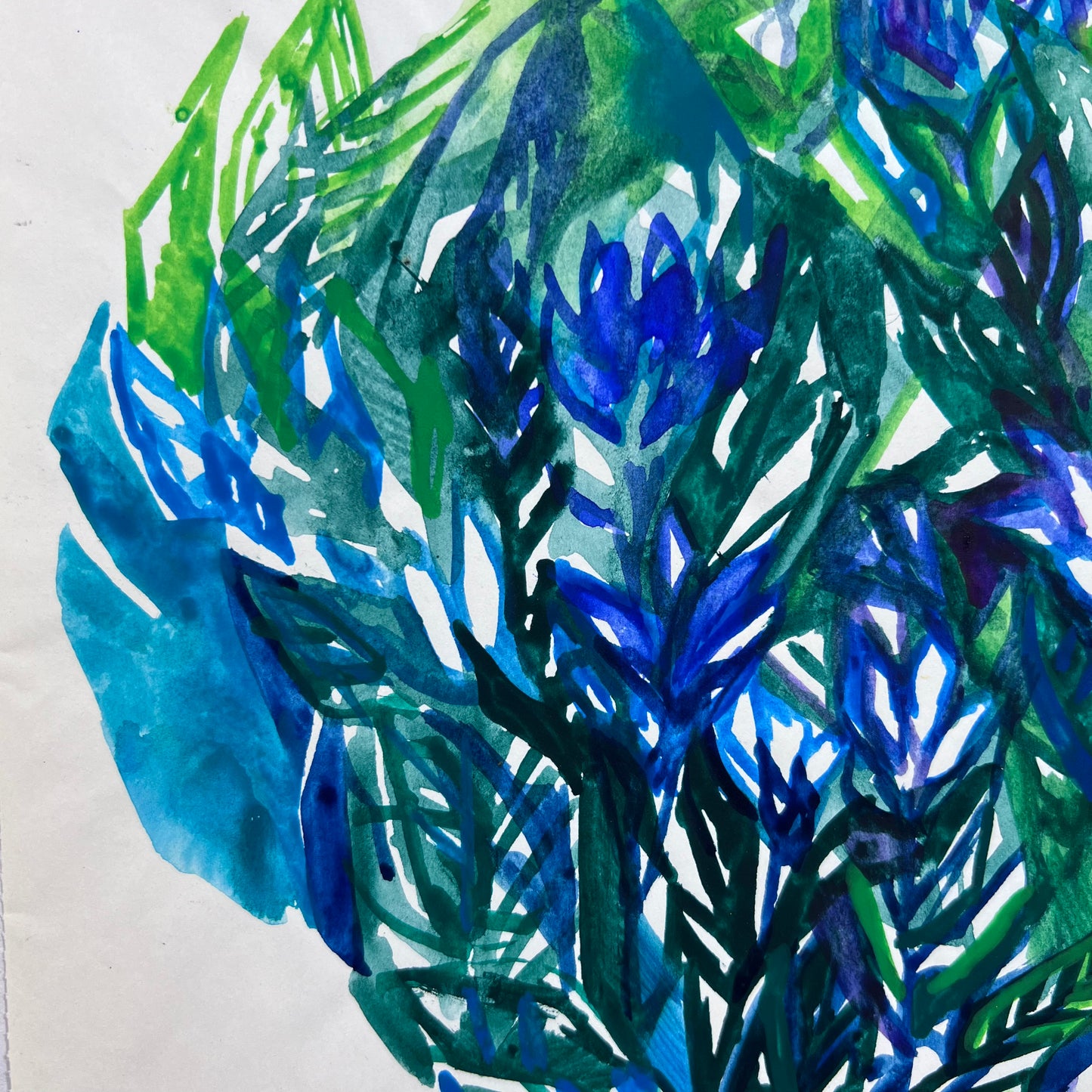 Sketchbook Watercolor Floral Pages