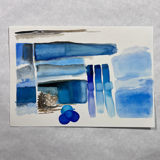 Sketchbook Process Watercolor