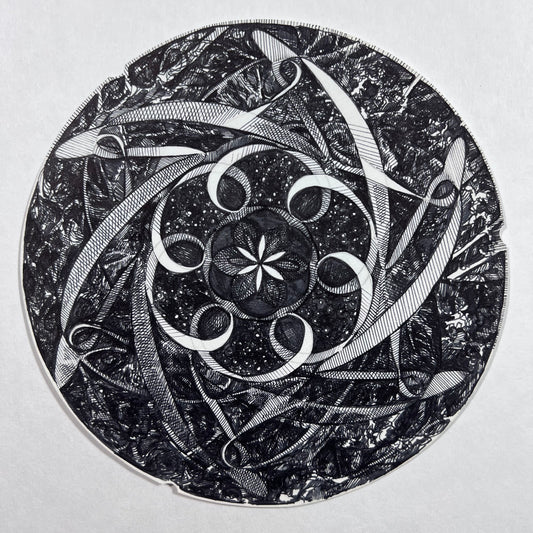 Original Star Spirograph Illustration