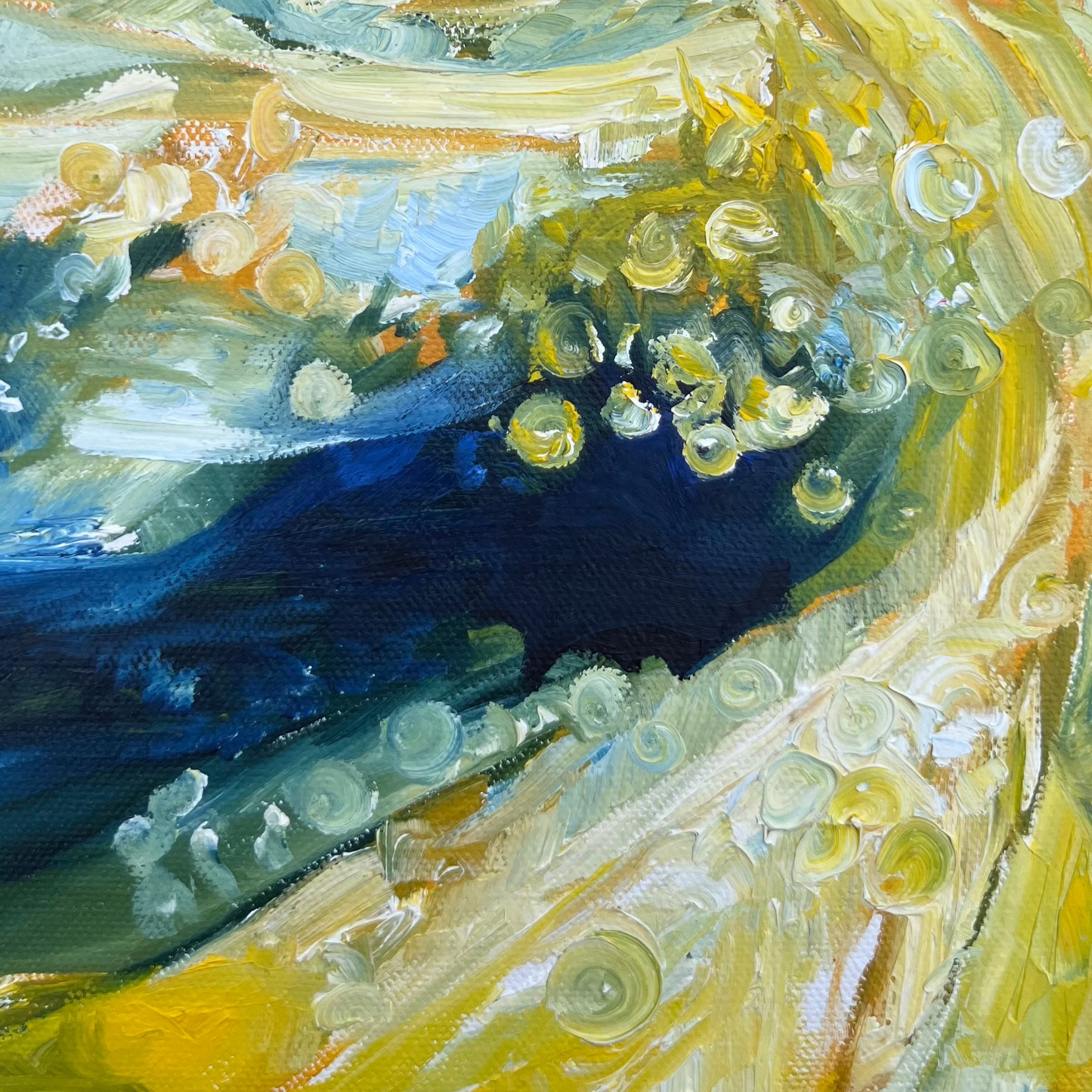 Small Blue Underwater